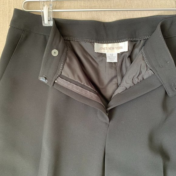 Jones Black Dress Pants - Lined - Picture 6 of 8